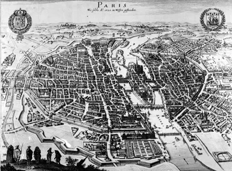 Pariisin kartta, 1620